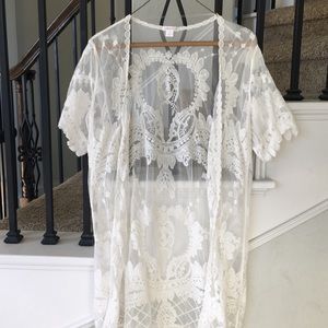 Lace cardigan